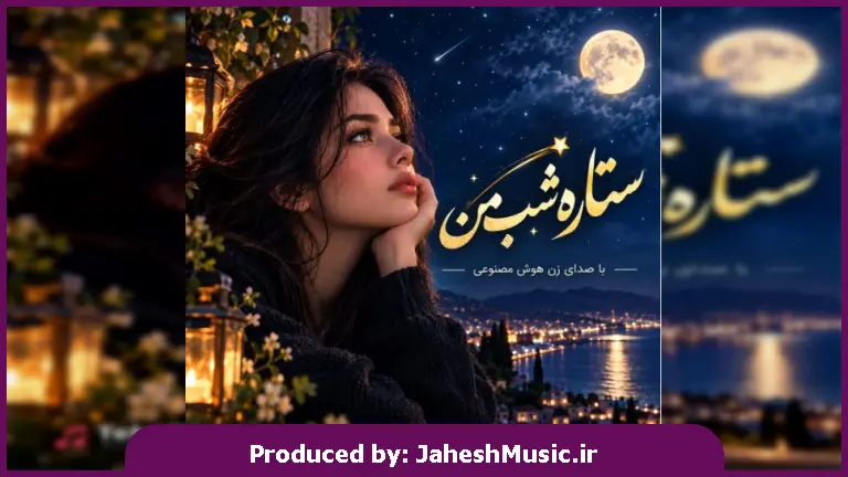 دانلود آهنگ نگین افروز "با صدای زن هوش مصنوعی " ستاره شب من